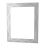 Espejo Serigrafía Blanco-Plata