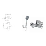 Grifo Baño Cromo ARVET - Imagen 2