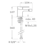 Grifo Bidet LEGEND - Imagen 2