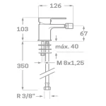 Grifo Bidet SKARA - Imagen 2